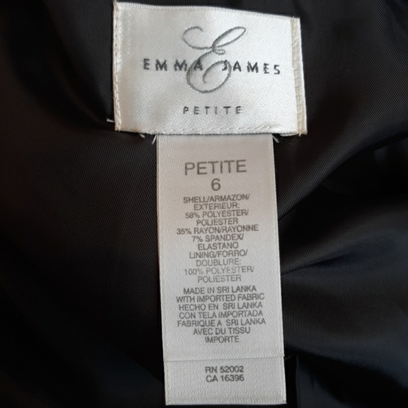Emma James Ladies Pantsuit petite 6 in Brown - Picture 6 of 8